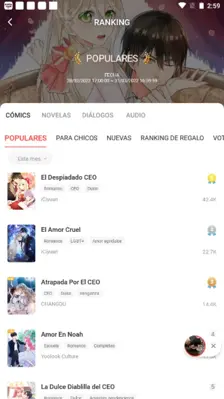 MangaToon (Español) android App screenshot 7